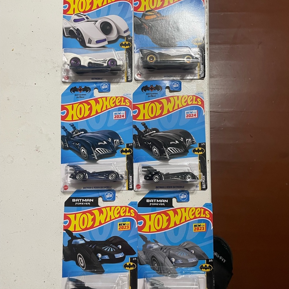 Batman Themed Toy Cars Set